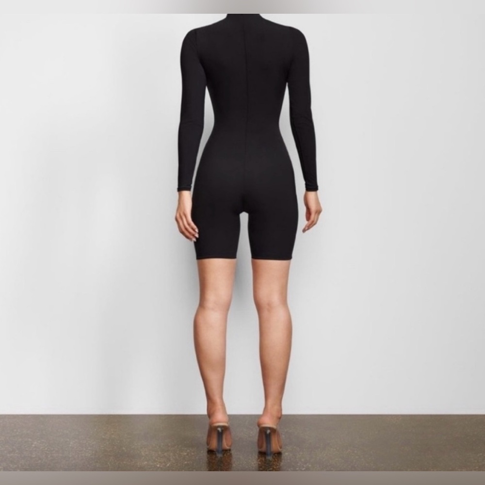 SKIMS black catsuit / bodysuit
